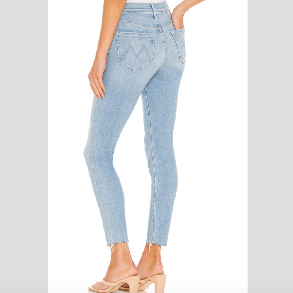 MOTHER The Stunner Ankle Fray in Crafty Side sz 25 - Picture 2 of 14